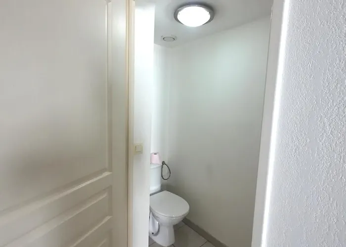 公寓 De Juan Les Pins - With Air Conditioner 昂蒂布